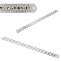 40CM 자 스틸 철제자 강철자 방안자 인치자 직자 철재자 쇠자