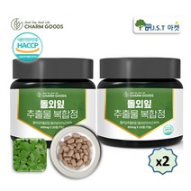 돌외잎 추출물 복합정 돌외잎주정 10배 농축 추출 차 AMPK 효소 효능 120정 수량선택 1병~5병, 2통
