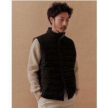 [RAUM MEN] 블랙 리버서블 신슐레이트 패딩 베스트 ROJU0F891BK