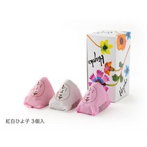 Tokyo Hiyoko 도쿄 히요코 만쥬 병아리 명과 레드 화이트 선물 3개입