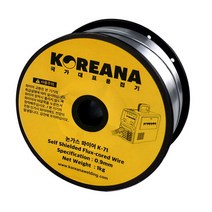 코리아나용접기 용접 와이어 철용 K-71 1KG 0.9MM