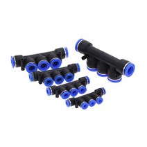 공압 피팅 PY/PU/PV/PE/HVFF/SA 공기 수도관 및 파이프 커넥터 직접 추력 4 ~ 12mm 플라스틱 호스 퀵 커플, 06 PK_05 Tube 12mm