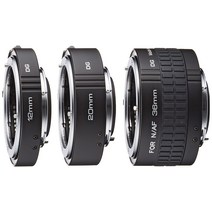 Kenko 클로즈업 링 디지털 클로즈업 링 세트 니콘 F 마운트용 풀 사이즈 대응 12mm20mm36mm 세트 833391