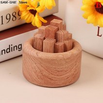 우드 아로마 오일 테라피 인센스 스틱 홀더 디퓨저 향 꽂이 피우기 새로운 나무 에센셜 오일 디퓨저 자동차 향수 오일 디퓨저 향 수면 보조 스트레스 릴리프 사무실 홈 요가 스파, 로즈우드 b