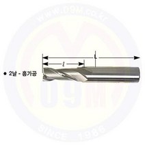 앤드밀-4날 TiCN코팅 8mm SKH-59 YG-1/와이지원/공구몰/절삭공구/YG1