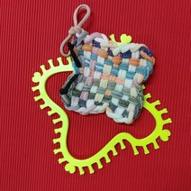 3DforYou 양말목공예 나비모양 티매트 DIY키트/복지회관 학교 어린이집 유치원 교육 집콕취미 행복공예 교육키트 체험교육, 8묶음, 1개