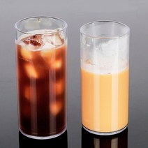 트라이탄 일자컵 카페 아이스 아메리카노잔 에이드잔 플라스틱컵 15oz 17oz, JS트라이탄 일자컵15oz