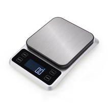 couyor 디지털 주방 전자저울 5kg 0.1g 단위 주방저울 요리저울 계량저울, 5kg / 0.1g, 배터리버전