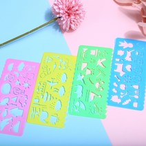 도형 모형자 4p, 본상품