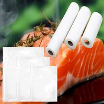 프레쉬팩 가정용 업소용 진공포장기 진공포장비닐 비닐접착기 밀폐보관 식품포장기 압축기, 롤3호
