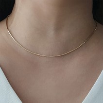 자매주얼리 14k 18k 신 박스 뱀줄 스네이크 체인목걸이