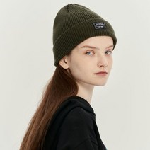 정품 내셔널지오그래픽 N224AHA520 미들 니트 비니 KHAKI