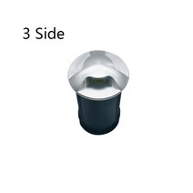 계단 사다리 샐내계단 실내사다리IP67 DC12/24V 야외 조명 3W 5W 정원 마당 단계 계단 바닥 데크 LED 매립, 04 3 Side_19 3000K 5W 110V220V