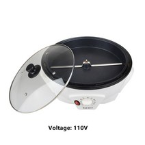 커피 캡슐 머신 호환 커피콩 볶는 기계 볶은 콩 팝콘 자동 회전 가열 110V ~ 220V, 01 White-110V_03 EU