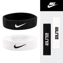 나이키 엘리드 헤드밴드(정품 스포츠 헤어밴드), 7088-101 화이트