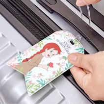 러블리 캐릭터 네임택 에코백 백팩 태그 선물소장용 연락처기입 굿즈 아이템 디자인 어린이 여행