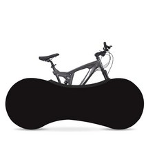 실내 자전거 사이클 VR 경주 게임 스피닝 바이크 mtb 도로 커버 탄성 패브릭 26 -28 먼지 커버 타이어 보호 커버 보관 액세서리, 1