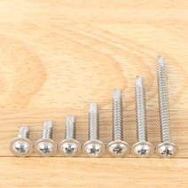YUJINCO 소량 나사 스텐직결와샤머리 양날피스 13mm(50개), 50개