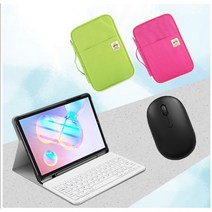 갤럭시탭 s6 라이트 갤럭시탭s7 11 파우치+케이스 +블루투스마우스+백라이트블루투스키보드 한글 led키보드, 파우치-검정, 갤럭시탭s6 10.5, 검정(백라이트 키보드+마우스)