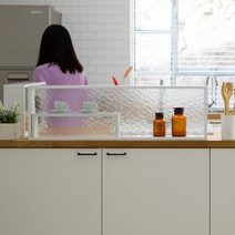 블리 1000 주방 아쿠아유리 파티션 인테리어파티션 가림막 칸막이 SH21214 착불, 1000A_네추럴_21214