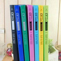 모비딕파워 [모비딕파워] 문서정리파일 사무실용품 수행파일 문서파일 사무실파일 가죽파일, 아★ 컬러 클리어파일 B4, 아★ 검정