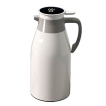 보온 보냉 주전자 2L 스마트 온도 표시 48시간 장시간 보온, 화이트(bai)