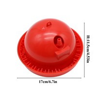자동 닭 피더 급수기 분수 병아리 브루더 술꾼 세트 가금류 물 공급기 분지 가금류 물 공급 1 개, 1 set