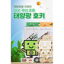 DIY 무선 조종 태양광 호키, 원목