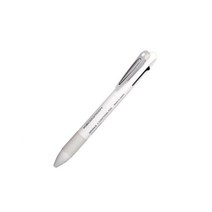 KACOGREEN-4 in 1 다기능 펜 0.5mm 검정 파랑 빨강 리필 젤 펜 기계식 연필 일본 잉크 사무실 학교/파랑 리필 볼펜, 흰 붓