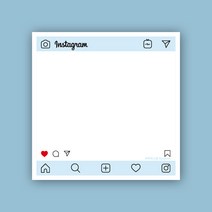 페토닷컴 예쁜 떡메모지 디자인 모음 메모지, 떡메 119. 스카이 인스타그램, 1개