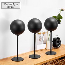 이동식 행거 2단 옷걸이 헹거 바이크 오토바이 헬멧 랙 벽걸이 브래킷 디스플레이 홀더 180 도 회전 스토리지 코트 FR2004 용, [03] 3 Pcs Vertical Type