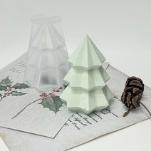 스타 크리스마스 트리 몰드 1구 캔들 석고방향제 DIY