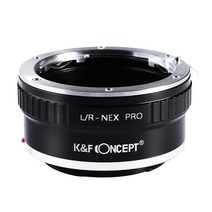 K & F Concept Leica R to Sony E 렌즈 마운트 어댑터 LR NEX 미러리스 카메라 소니 A6000 A7II 호환 호환