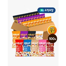 HBAF 바프 하루견과 100봉 대용량, 단일(100봉)_핑크 100봉