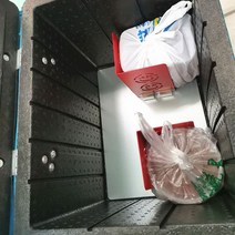배달통파티션 가방 오토바이 바이크 라이더 탑박스 배달박스 칸막이, 30L 폼팩터 바닥판1개 자석2개