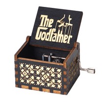 오르골 만들기 수동 하울의 움직이는 성오르골 골동품 나무 손 크랭크 데비 존스는 사랑에, 불을 붙였다