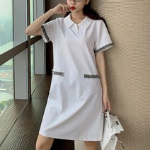 리더스타 여성티셔츠 여성반팔티 루즈핏 여성티셔츠 미디원피스