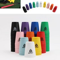 스피드 스포츠 게임 스택스 순발력 테스트 스태킹 컵쌓기 12P, 레드12p