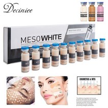 10 Pcs 5ml 반영구적인 리퀴드 파운데이션 롱래스팅 BB 크림 브라이트닝 화장품 Meso MTS 수입-인투 세럼 페이셜 스킨 화이트닝 페이스 메이크업 컨실러 for Derma, AE) 10pcs White