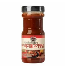 CJ더마켓 만능 소스 황금 소스 양념 장레시피 백설 매콤한 돼지불고기양념 양념 간장 소불고기 돼지고기 전골 840G, 13개
