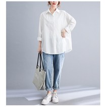 Girl Wow 반팔 티 왕언니 빅 사이즈 루즈 여름 쿨링 원단 한복 티