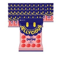 롯데제과 구미당기는 구미 딸기맛 젤리, 66g, 96개입