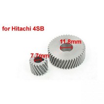 베벨 헬리컬 웜 기어 히타치 4SB 원형 톱용 전기공구 1 쌍
