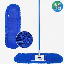 월드크린 극세사 리스킹걸레 90cm 1p+리스킹 판자루 물 강당 체육관 걸레 대걸레 청소기 밀대 청소포 바닥, 극세사리스킹걸레90cm1p 리스킹판자루