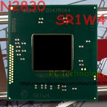 오리지널 인텔 셀러론 프로세서 SR1W4 N2830 2.167GHz 듀얼 코어 CPU 100% 테스트 웰 bga 칩 1 일 이내