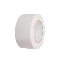 면 테이프 유광 50mm x 25M 백색 칼라 강력 접착 포장 보수 청테이프