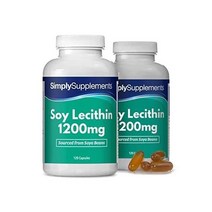 소이 레시틴 캡슐 1200mg 120+120 240 영국제, 240 카운트(1개 팩)
