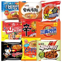 [오뚜기/농심/삼양/팔도]봉지 라면x20봉 신라면 스낵면 진라면, B 상품선택:117 오뚜기참깨라면 12개