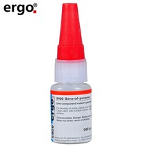 견고한 20g Ergo 5400 강력한 속건 접착제 금속 세라믹 아크릴 목재 유리 특수 환경 보호 범용, 01 10g-5400