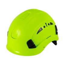 안전모 건설 안전모, Fluorescent green